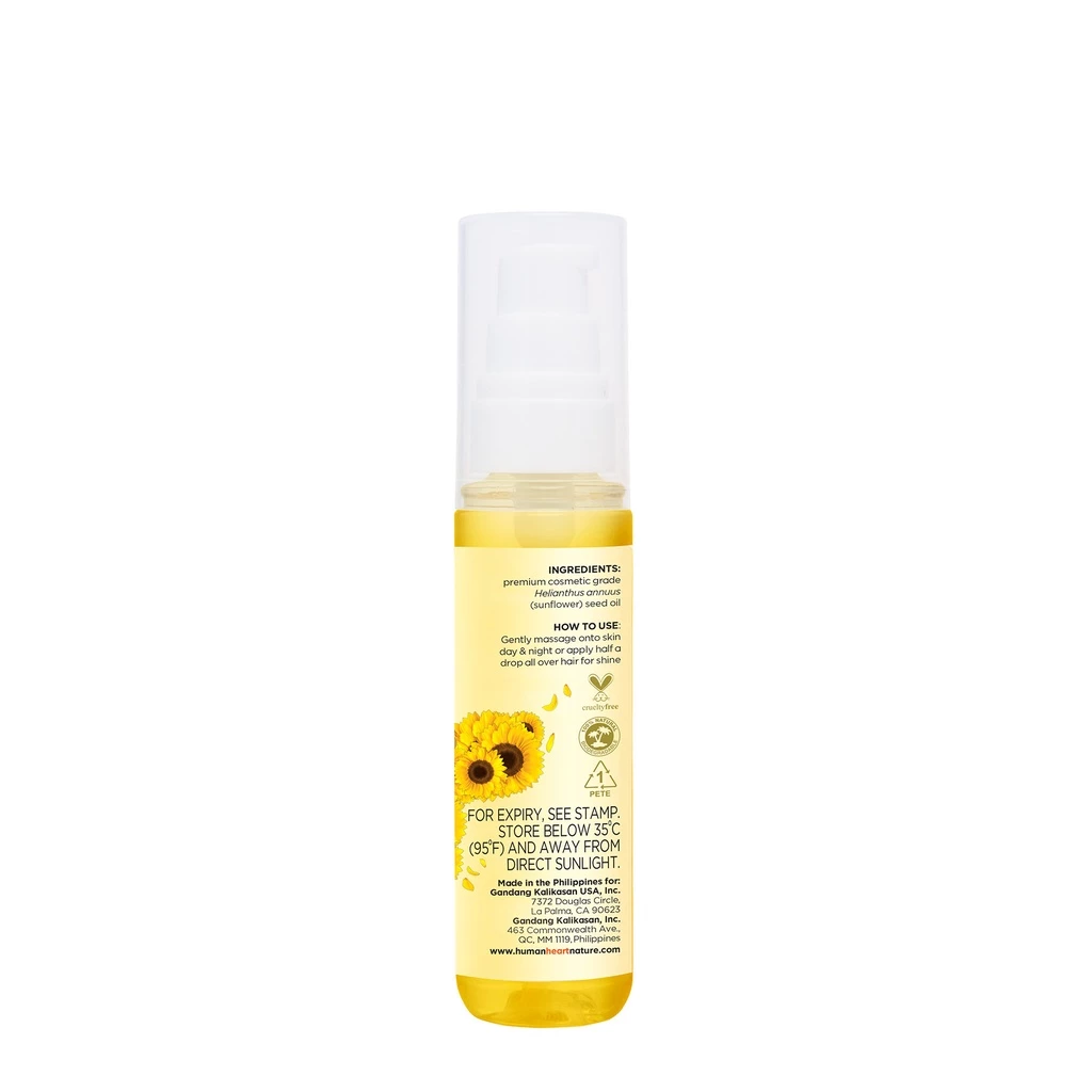 Human Nature Sunflower Seed Beauty Oil 50ml