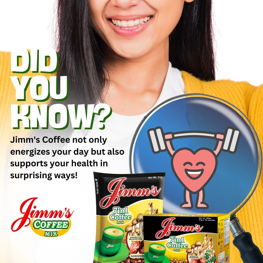 Jimm's 7-in-1 Coffee Mix (12 Sachets)