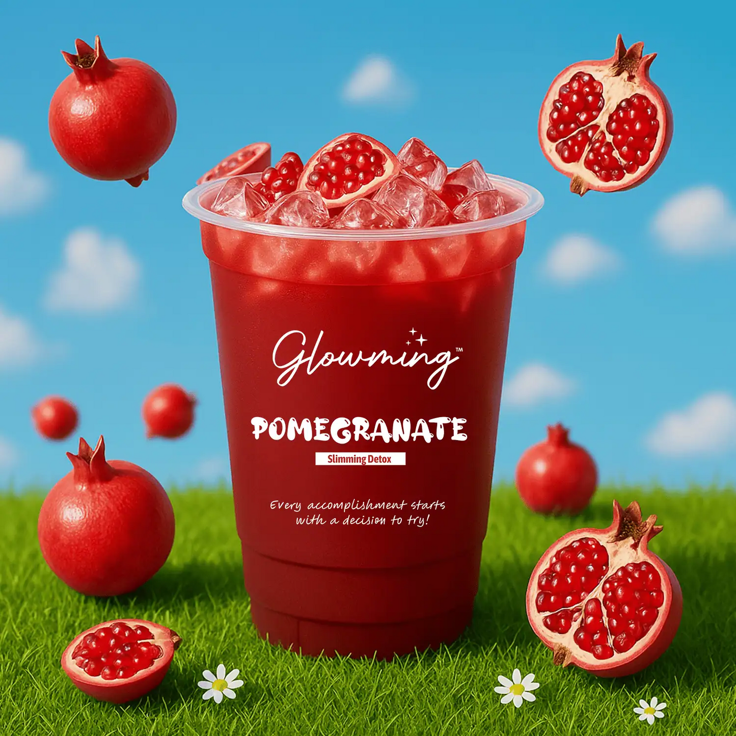 Glowming Pomegranate Detox Drink 10s