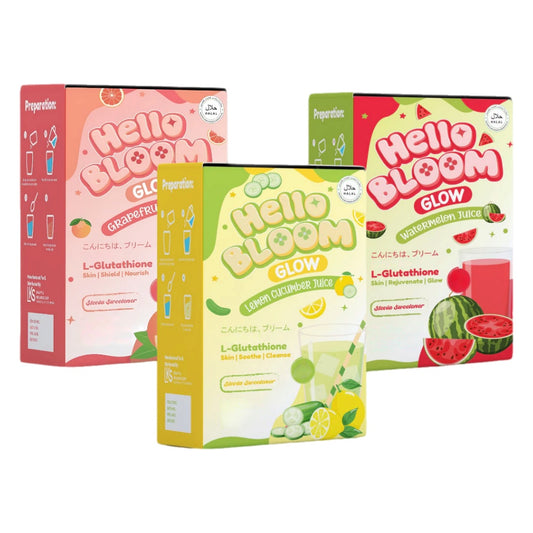 Hello Bloom Glow Glutathione Drinks (Choose a Flavor)