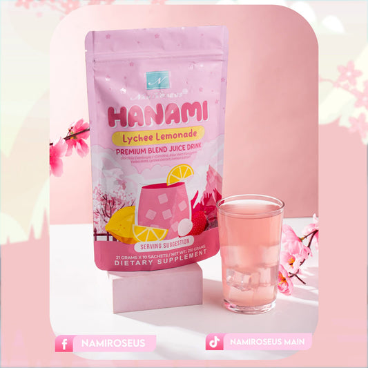 Namiroseus Hanami Lychee Lemonade Premium Blend Juice Drink 10s