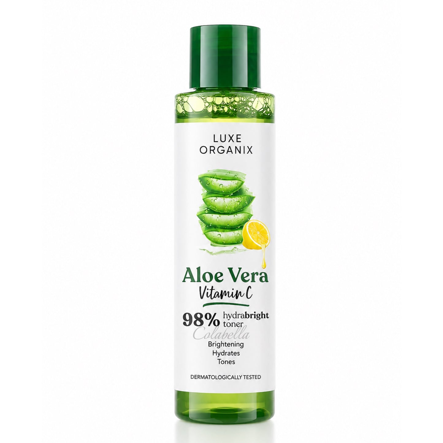 Luxe Organix 98% Aloe Vera Vitamin C Hydrabright Toner 150ml