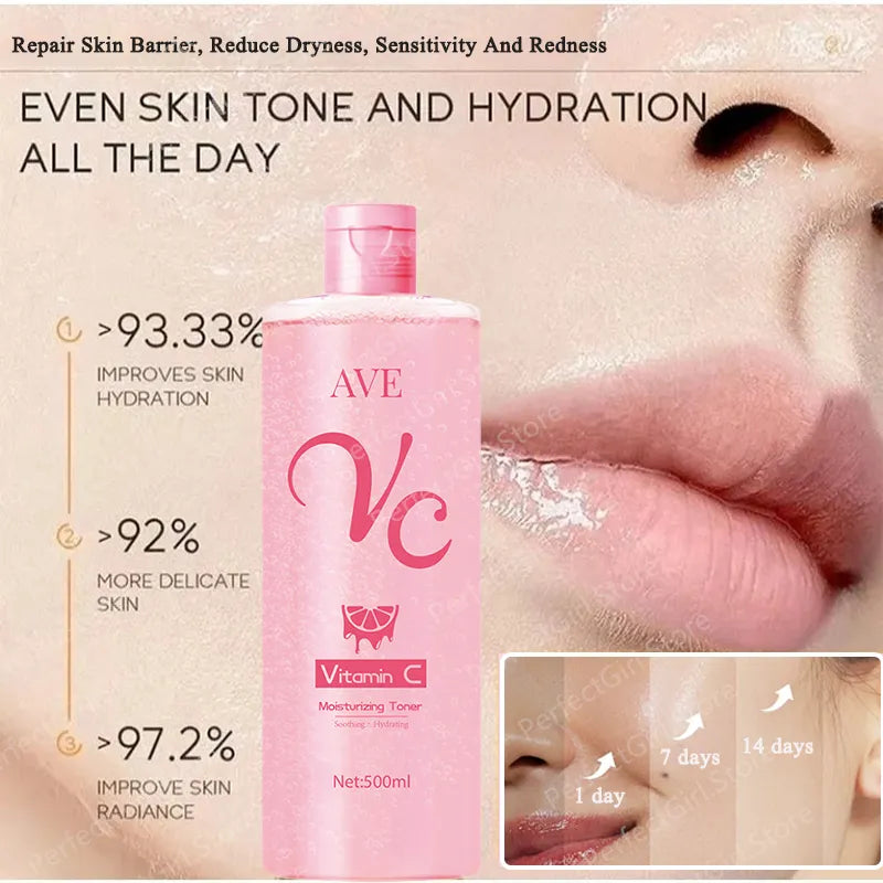 Ave Pink VC Toner Moisturizing Toner Vitamin C Toner 500ml