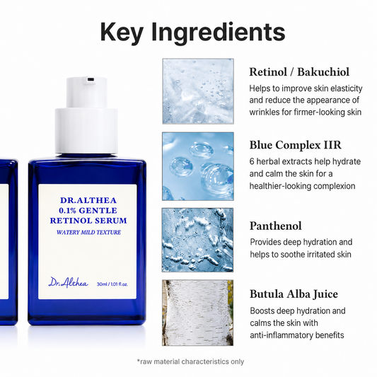 Dr. Althea 0.1% Gentle Retinol Serum 30ml