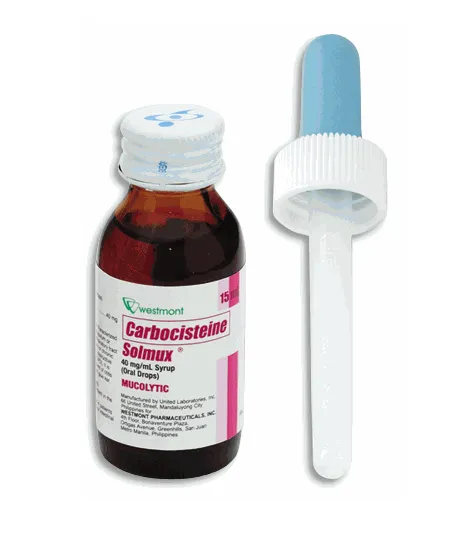 Carbocisteine Solmux Mucolytic Oral Drops 15ml
