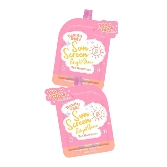 You Glow Babe Beauty White Sunscreen Bright Glow SPF 50 PA+++ - (Choose a Variant)