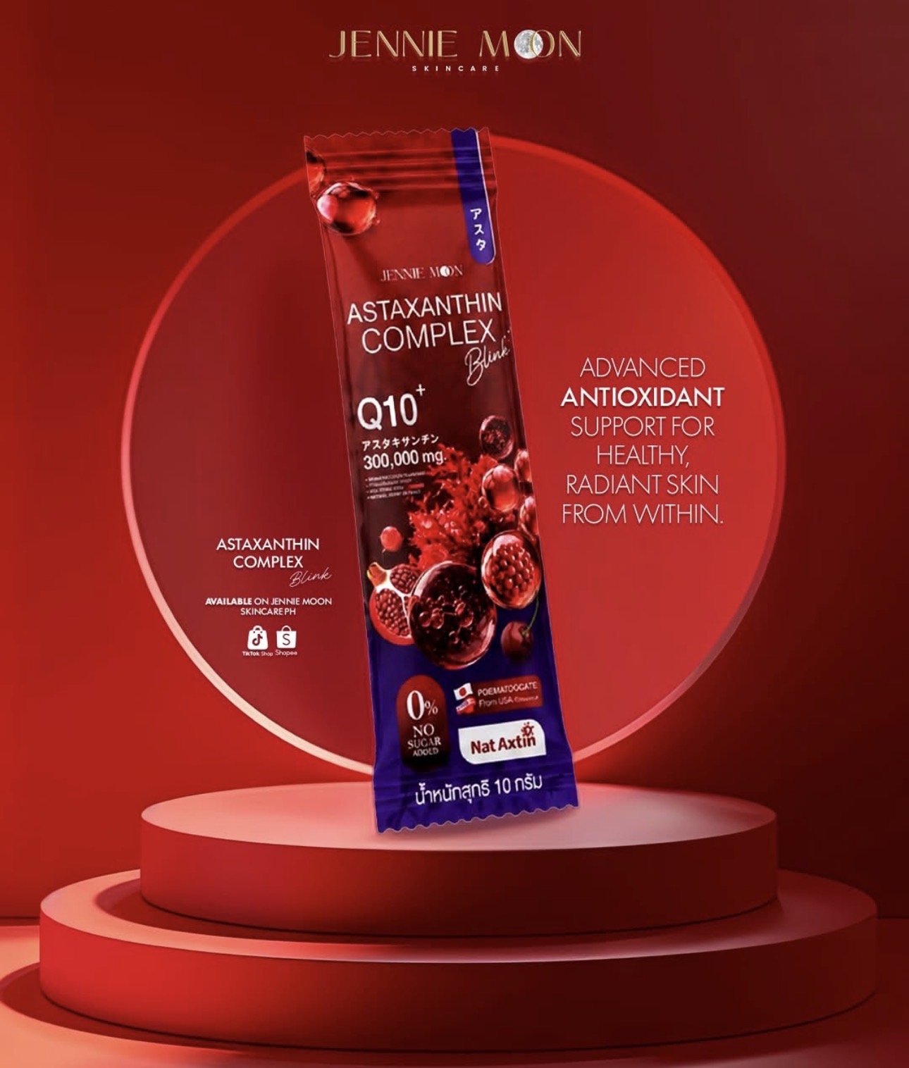 Jennie Moon Astaxanthin Complex Blink (30 sachets)