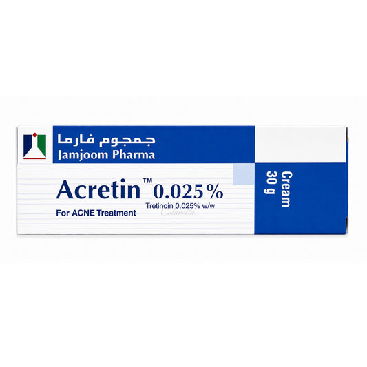 Acretin 0.025% Tretinoin Cream 30g