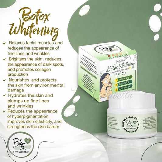 Blem Dr. The Ultimate Botox Whitening Day and Night Cream SPF70 15g