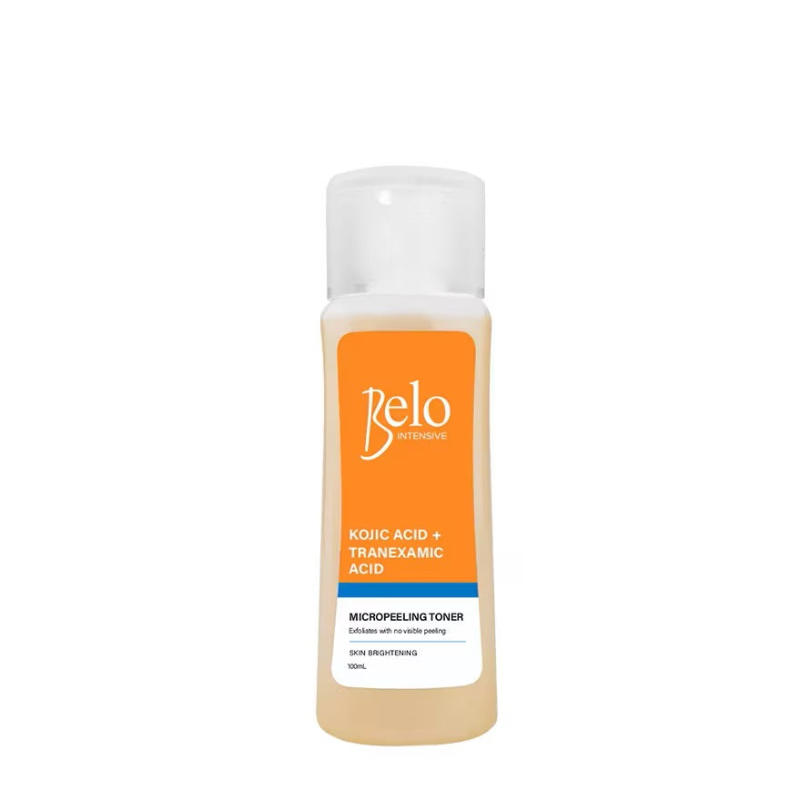 Belo Intensive Whitening Kojic Acid + Tranexamic Acid Micropeeling Toner (Choose a Size)