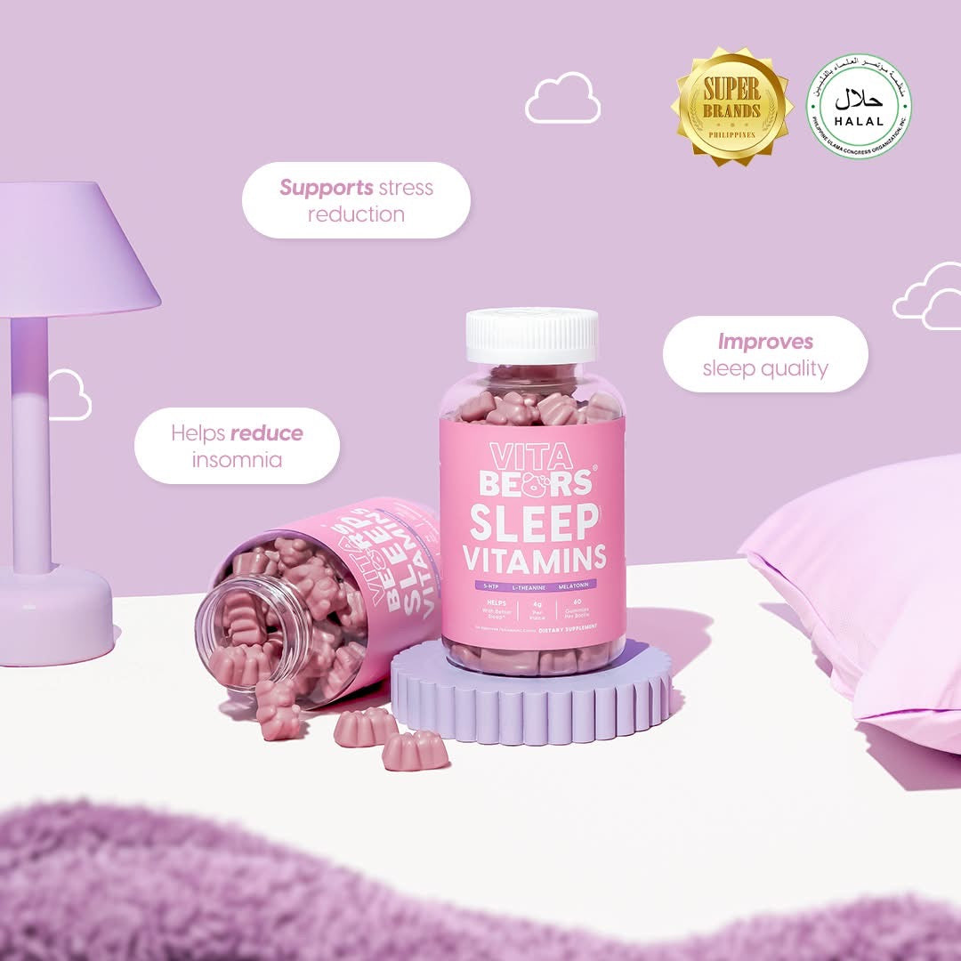 Vita Bears Sleep Vitamins 60 Gummies