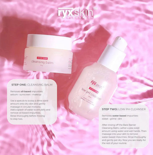 RYX Skin Bare Barrier Double Cleanse Duo