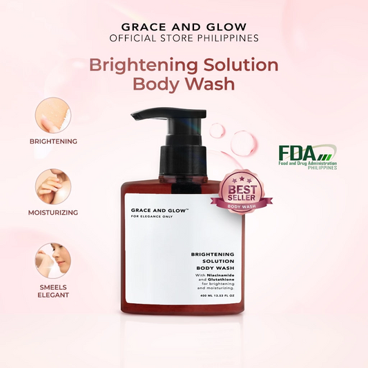 Grace And Glow Brightening Solution Body Wash (Niacinamide and Glutathione) 400ml