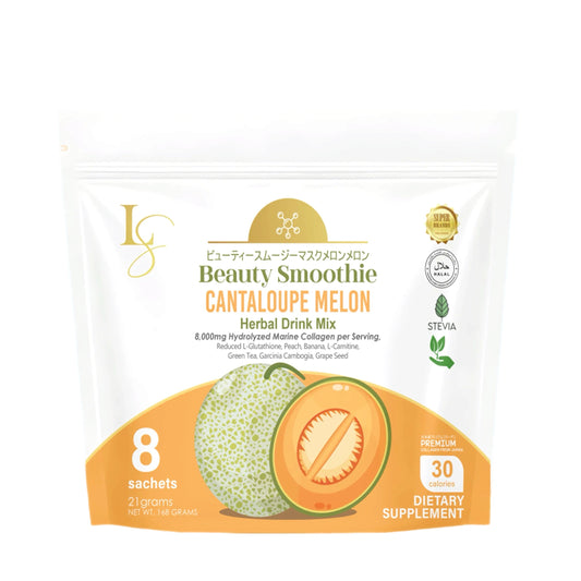 Luxe Slim Cantaloupe Beauty Smoothie 8s