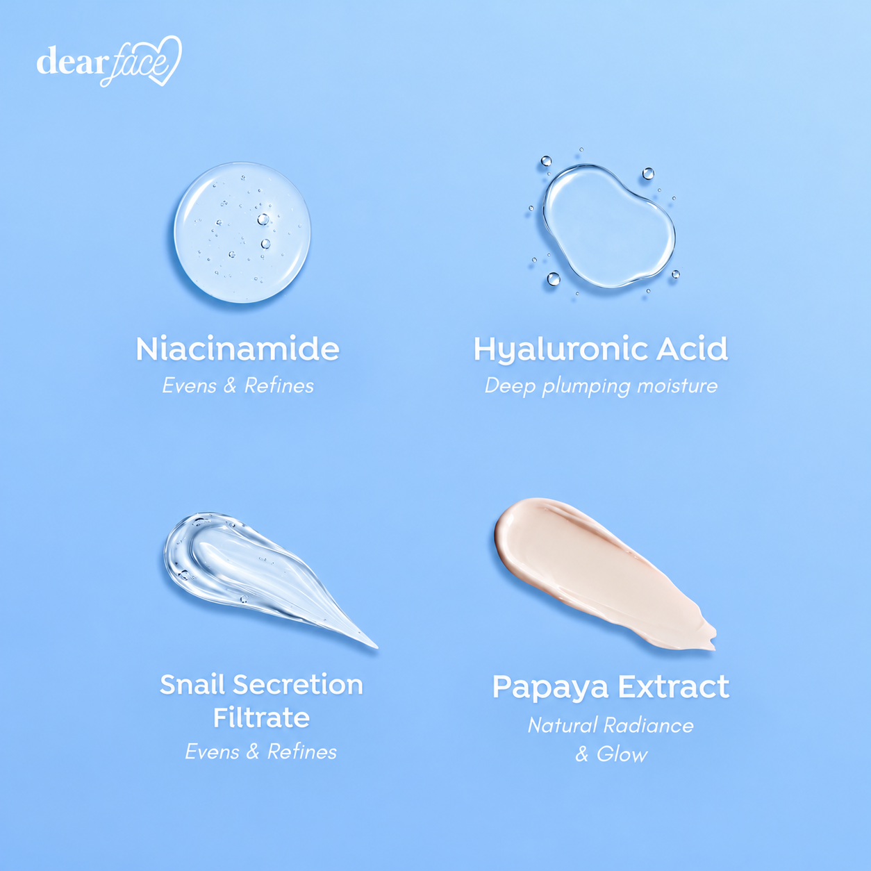 Dear Face Sunbounce Luminous Sunscreen SPF 50 PA+++ 50ml