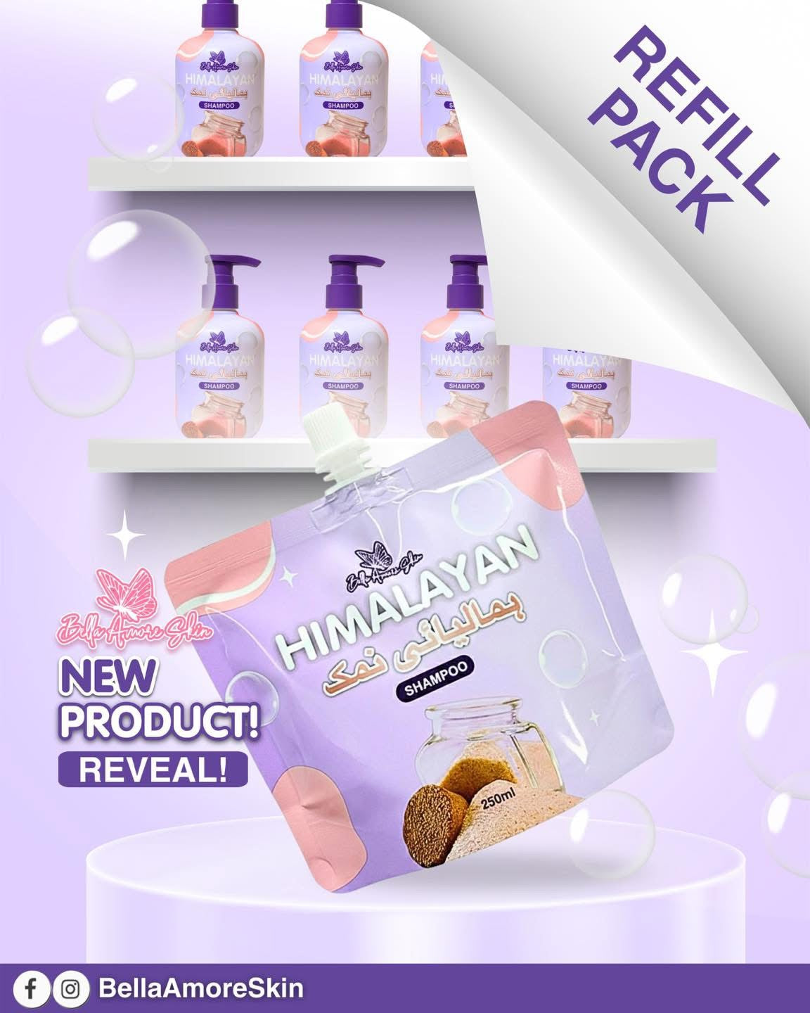 Bella Amore Himalayan Shampoo 250ml