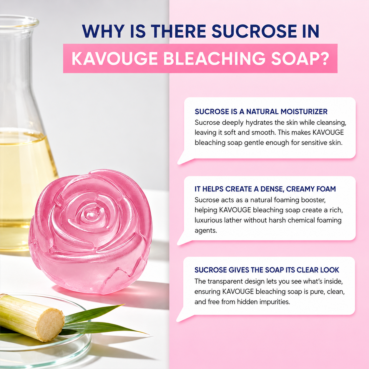 Kavouge Bleaching Soap 80g