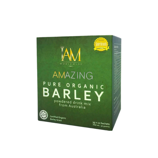 IAM Amazing Pure Organic Barley Powdered Drink 10s