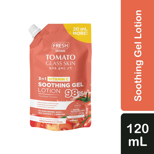 Fresh BT21 Tomato Glass Skin Soothing Gel Lotion 120ml