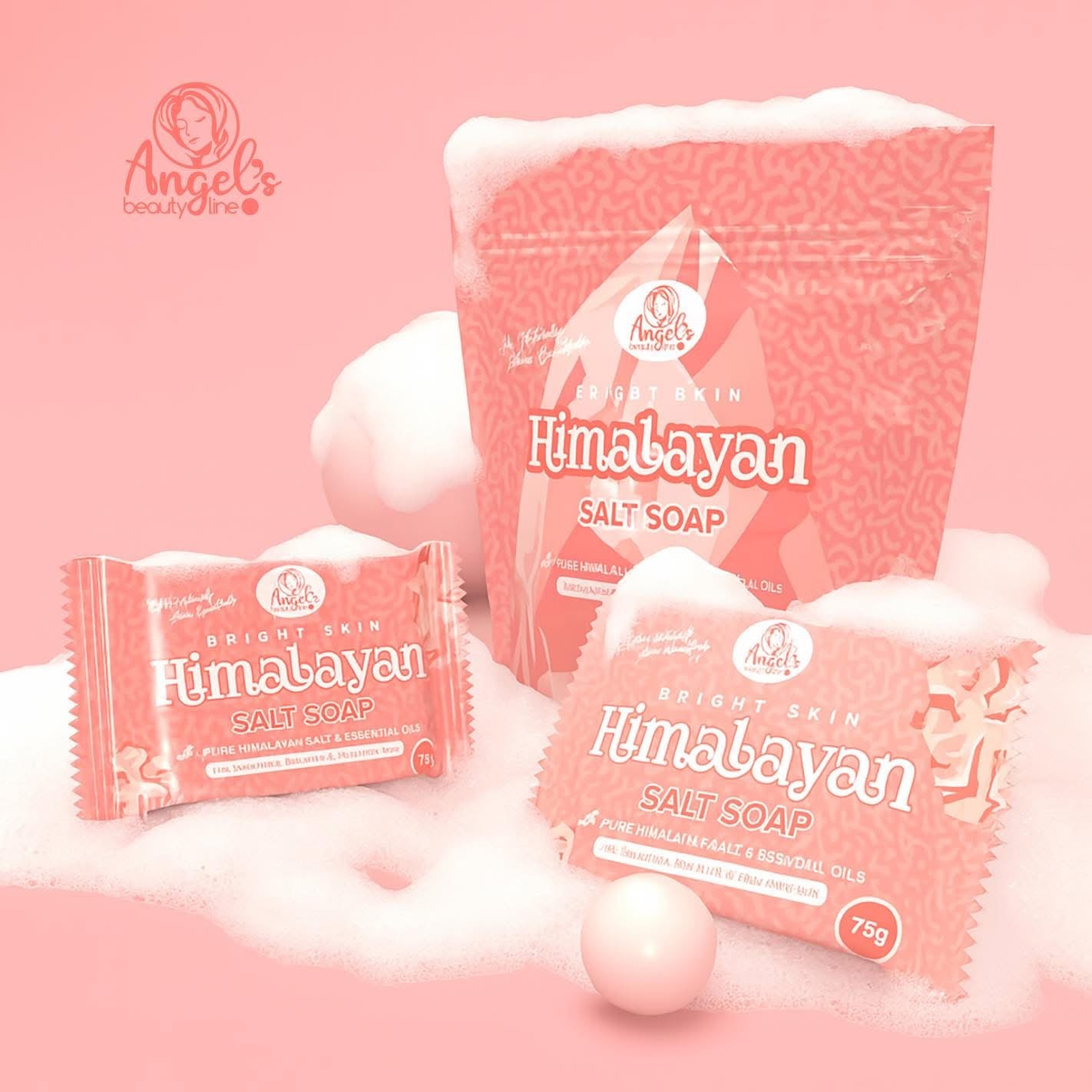 Angel’s Bright Skin Himalayan Salt 5pcs x 75g