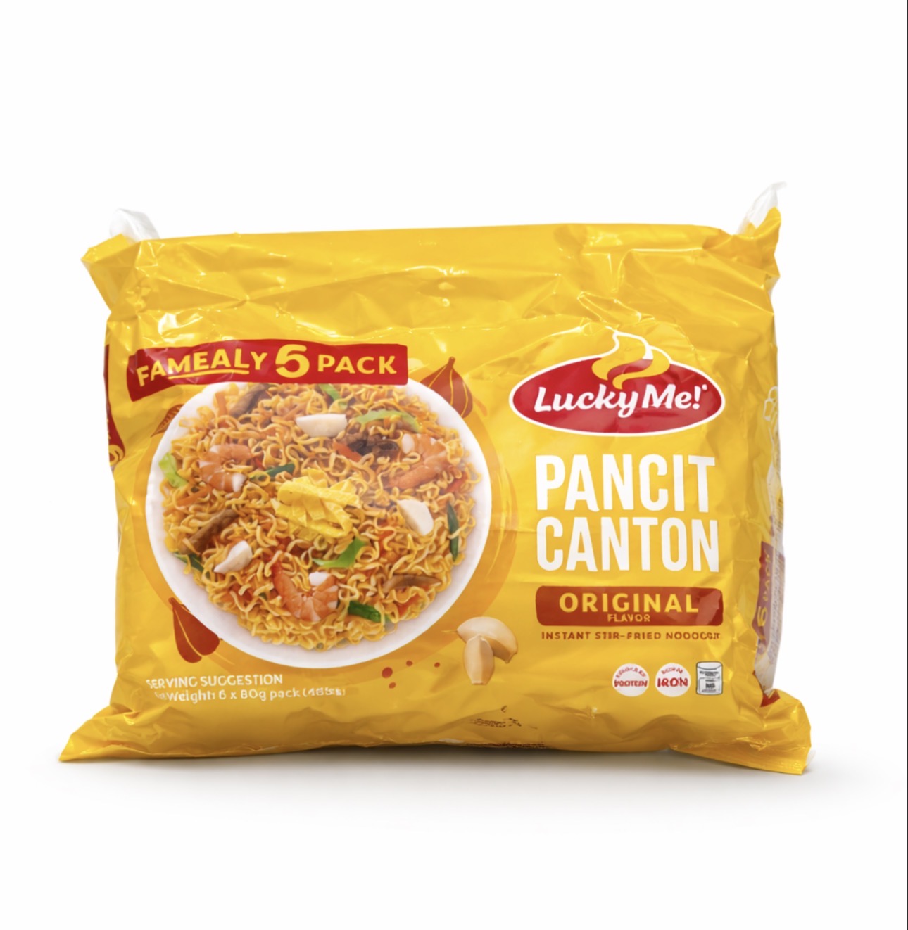 Lucky Me Pancit Canton Original 6s