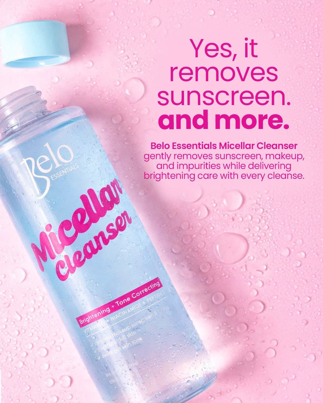Belo Essentials Brightening Micellar Cleanser 150ml