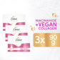 Dove Radiant+Care Serum Bar Triples 50x Niacinamide + Vegan Collagen 90g (3 bars)