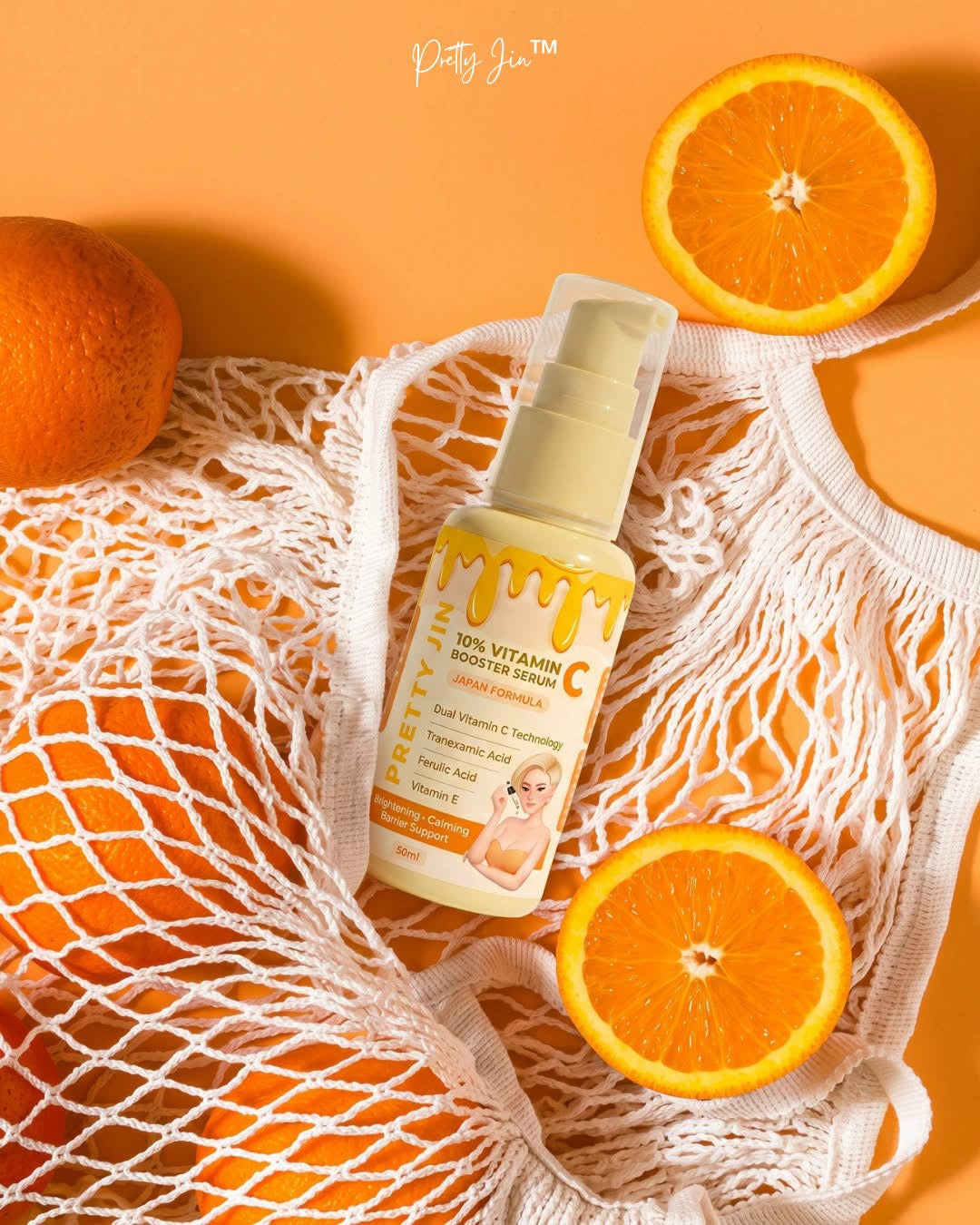 Pretty Jin 10% Vitamin C Booster Serum 50ml
