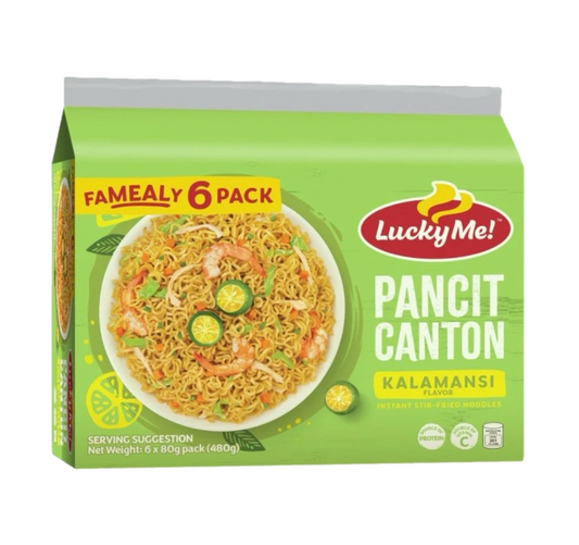 Lucky Me Pancit Canton Kalamansi 6s