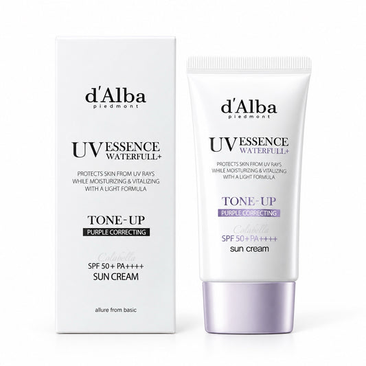 D’Alba Waterfull Tone-Up Sun Cream Purple SPF50+ PA++++ 50ml