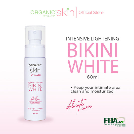 Organic Skin Japan Intensive Lightening Bikini White Intimate Spray 60ml
