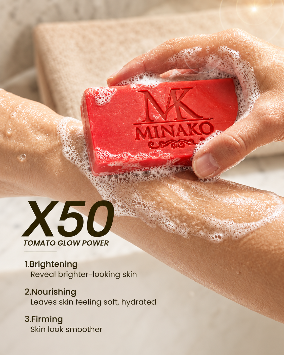 Minako Tomato Soap 120g