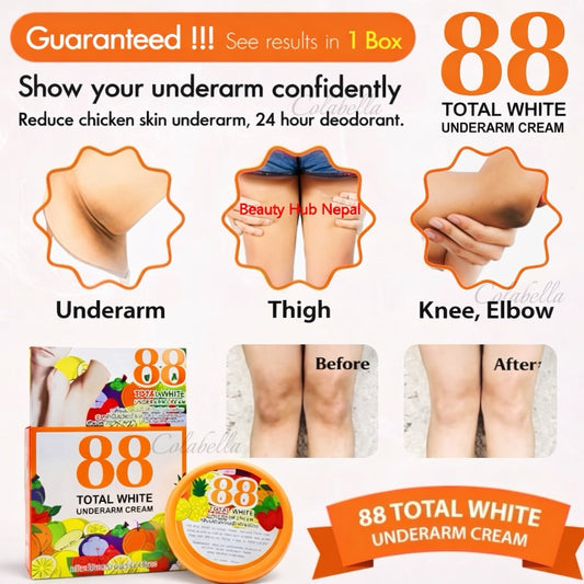 88 Total White Underarm Cream 35g