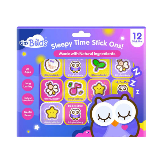 Tiny Buds Sleepy Time Stick Ons (12pcs)