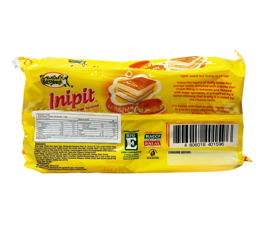Lemon Square Inipit Cake Sandwich Leche Flan Flavor