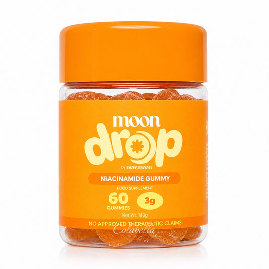 Moon Drop Radiant Glow Niacinamide & White Tomato 60 Gummies (By Newmoon)