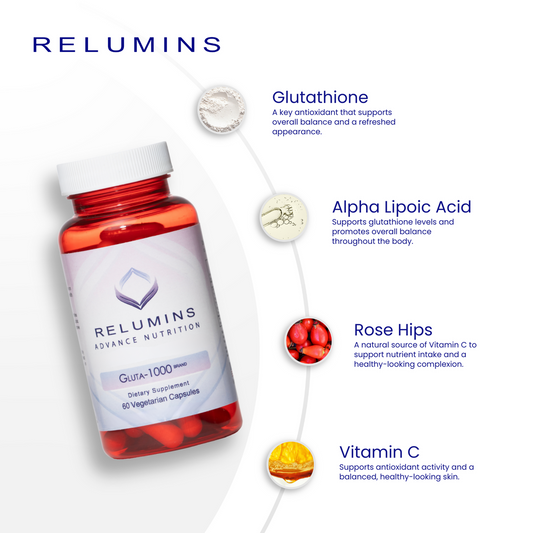 Relumins Gluta-1000 Reduce L-Glutathione Complex 30capsules
