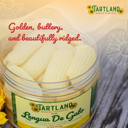 Tartland Baguio Pasarabo Lengua de Gato 250g