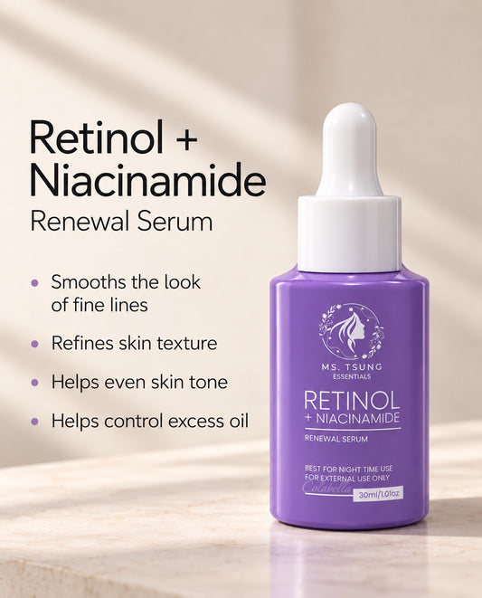 Ms. Tsung Essentials Retinol + Niacinamide Renewal Serum 30ml
