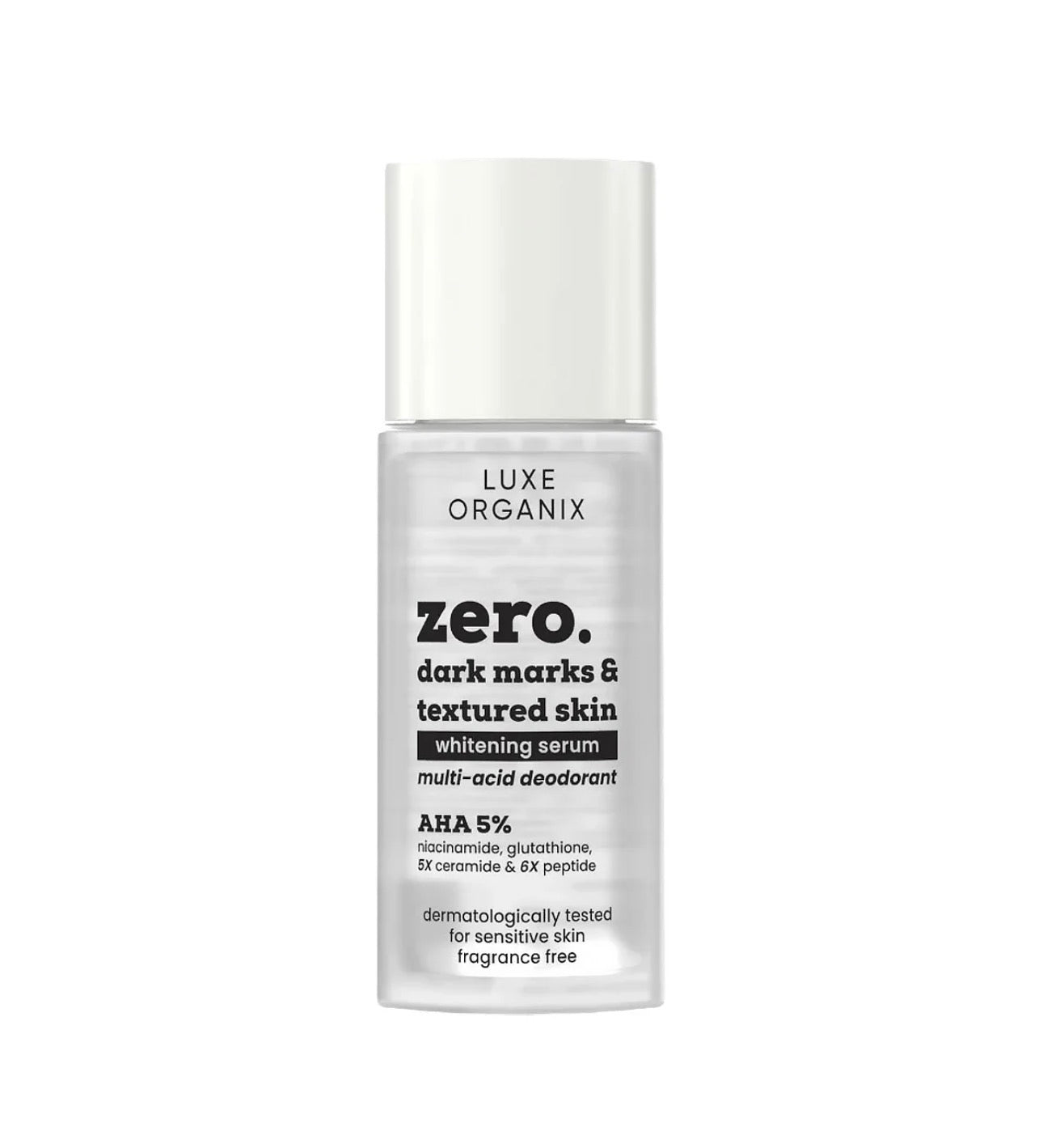 Luxe Organix Zero Dark Marks & Textured Skin Whitening Serum Deodorant For Sensitive Skin 50ml