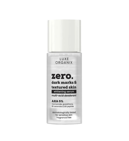Luxe Organix Zero Dark Marks & Textured Skin Whitening Serum Deodorant For Sensitive Skin 50ml