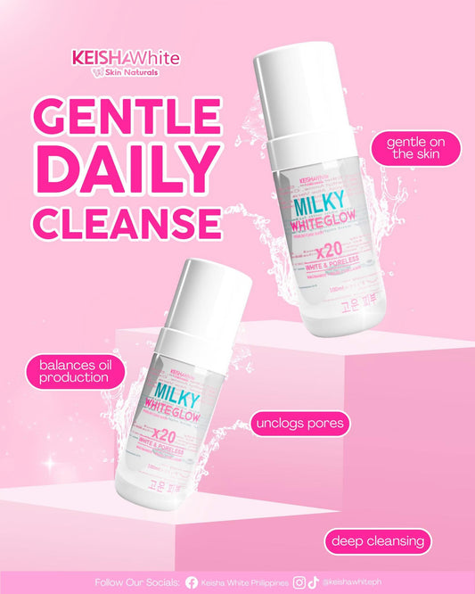 Keisha White Milky White Glow Premium Foam Wash 100ml
