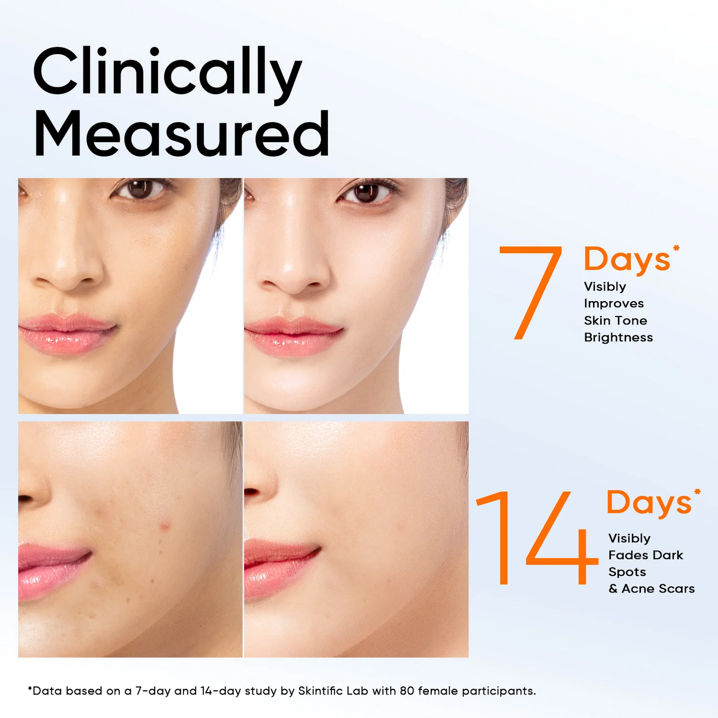 SKINTIFIC 10% Pure Vitamin C Brightening Serum 10ml