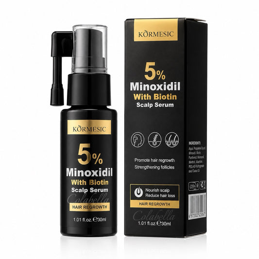 Kormesic 5% Minoxidil with Biotin Scalp Serum 30ml
