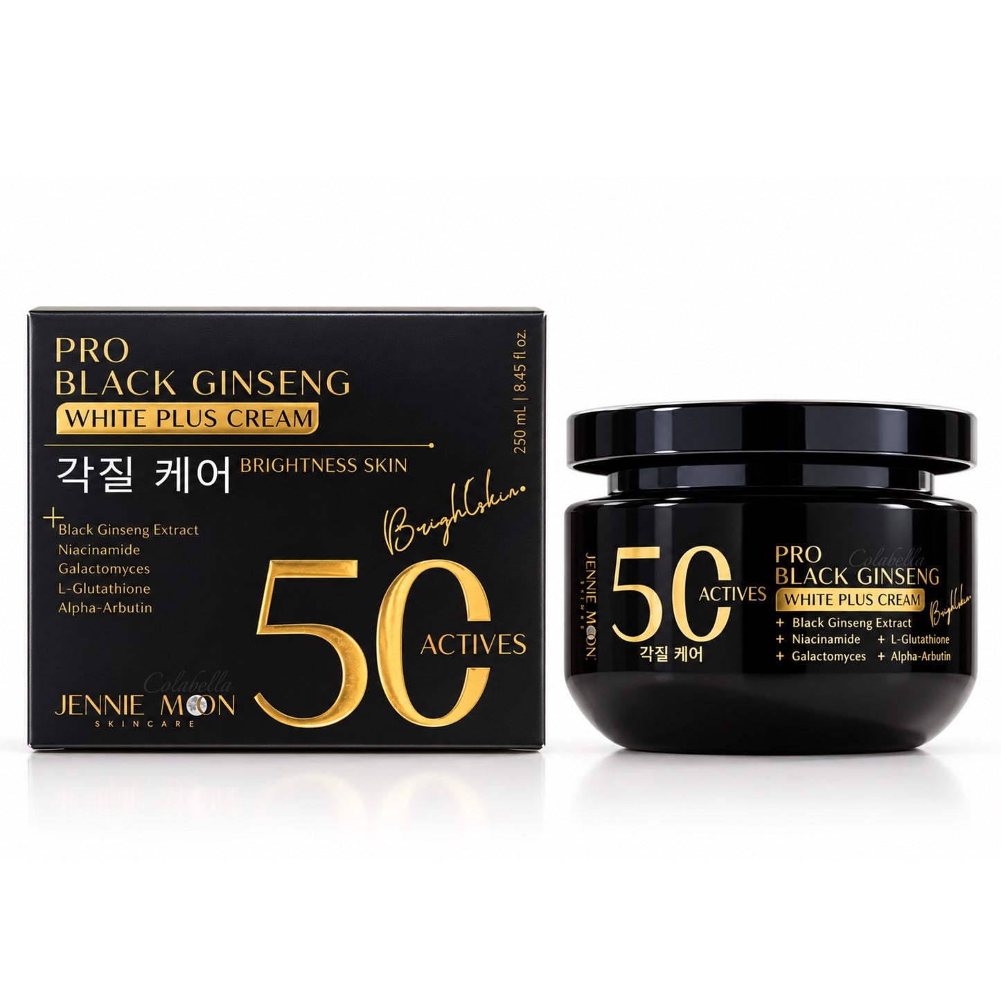 Jennie Moon Pro Black Ginseng White Plus Cream 250ml