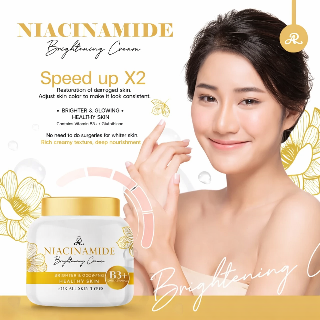 AR Niacinamide Brightening Face & Body Cream 200ml