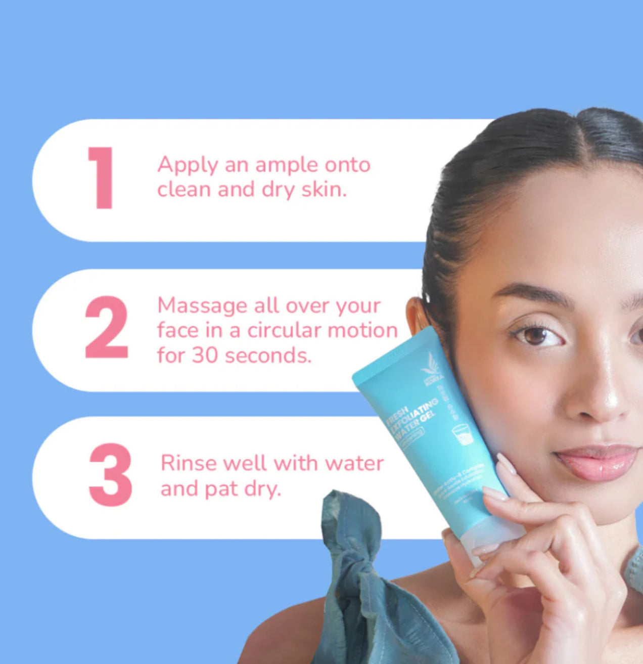 iWhite Korea Fresh Exfoliating Water Gel 55ml