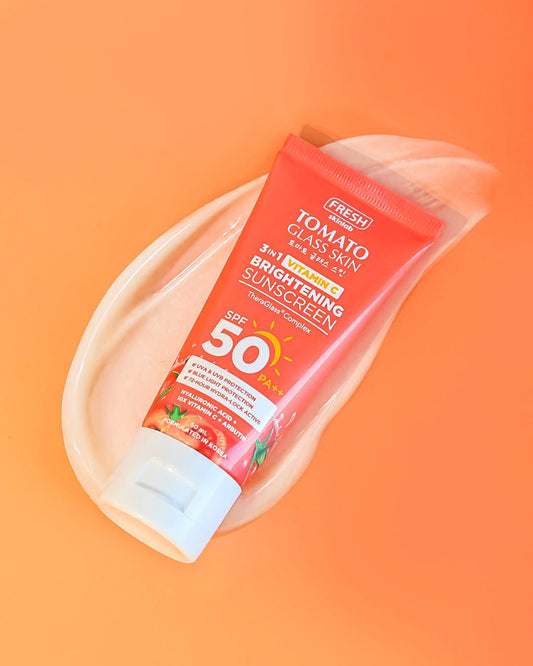 Fresh Skinlab Tomato Glass Skin 3-in-1 Vitamin C Brightening Sunscreen SPF50 PA++ 50ml