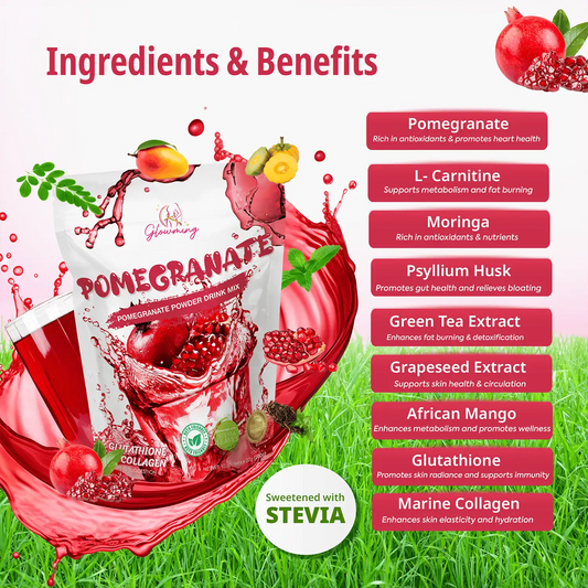 Glowming Pomegranate Detox Drink 10s