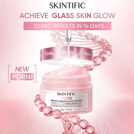 SKINTIFIC PDRN Bright & Smooth Moisture Gel Cream Moisturizer 30g